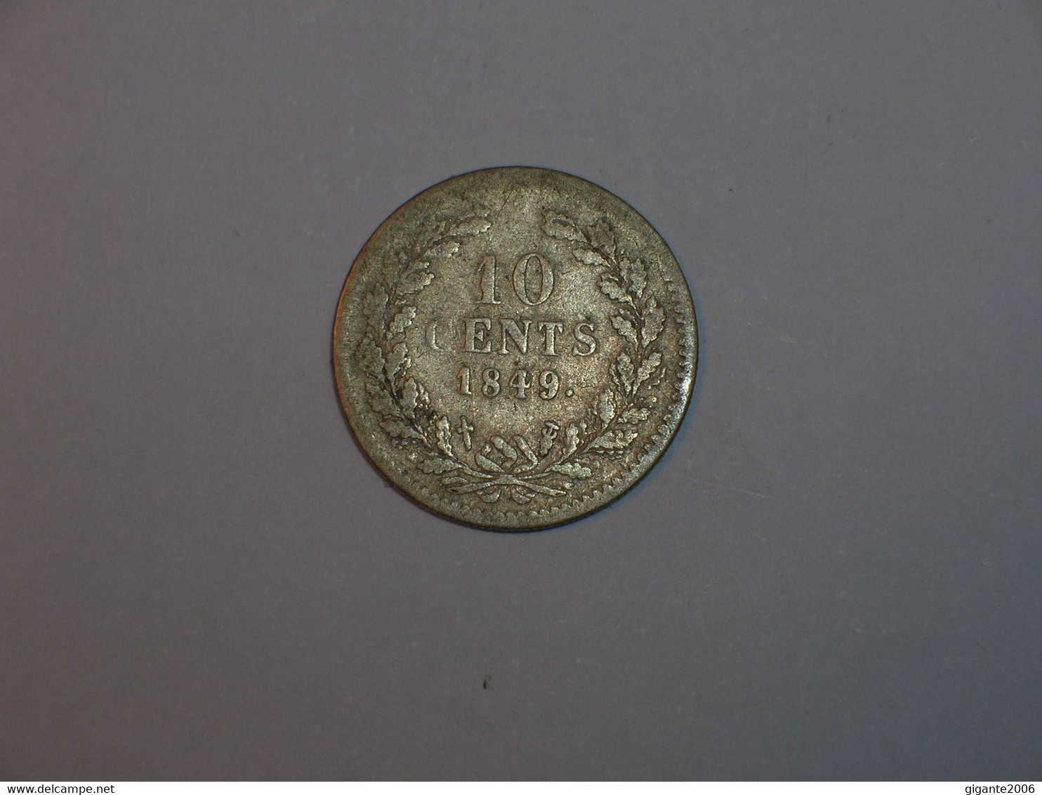 HOLANDA 10 CENTIMOS 1849 (10379) - 1840-1849 : Willem II