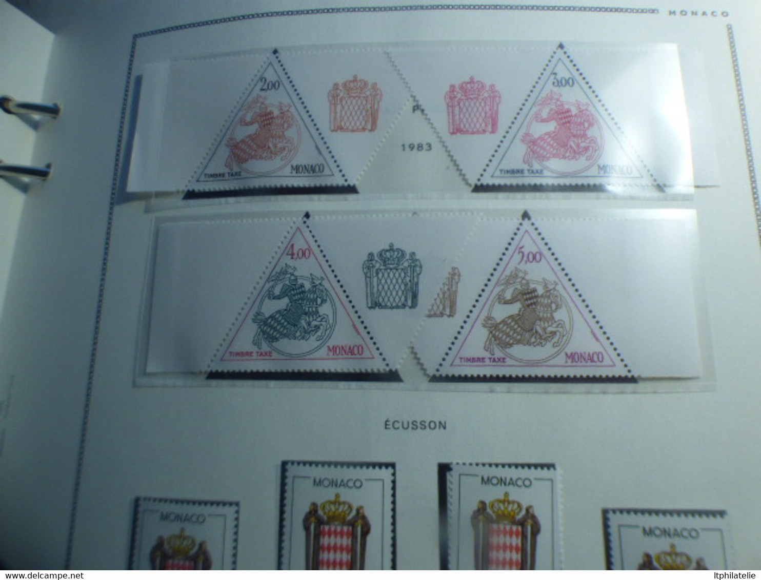 DESTOCKAGE MONACO BELLE COLLECTION ANNEES 1970-90 BEAUCOUP DE BLOCS TIMBRES NEUFS** PARFAIT ETAT - Collections, Lots & Series