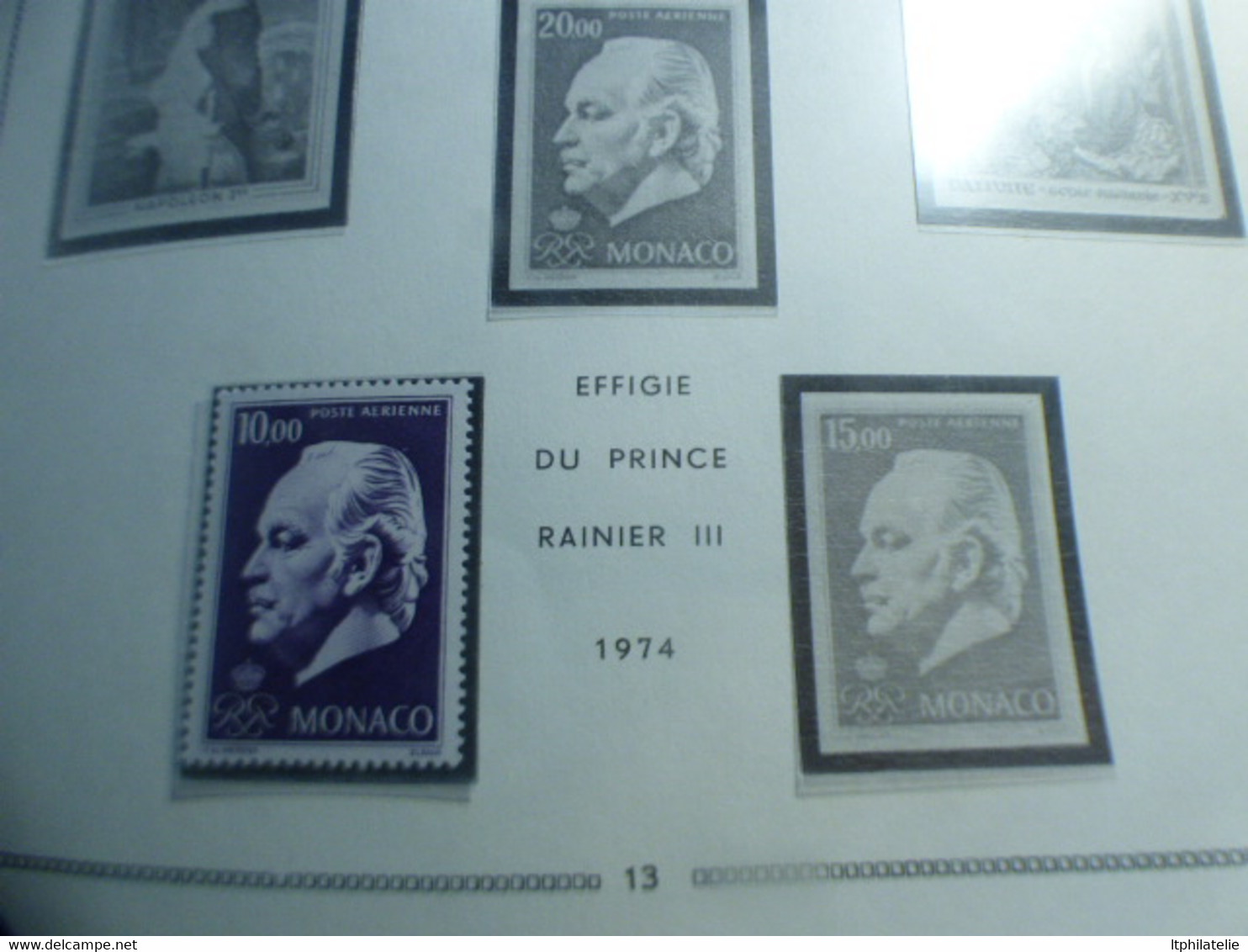 DESTOCKAGE MONACO BELLE COLLECTION ANNEES 1970-90 BEAUCOUP DE BLOCS TIMBRES NEUFS** PARFAIT ETAT