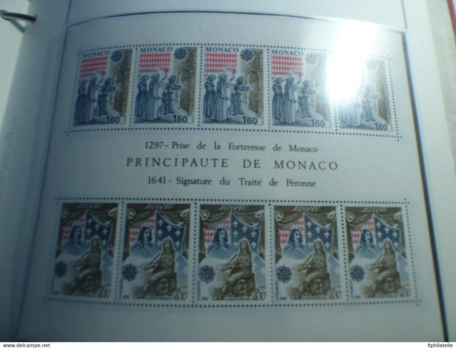 DESTOCKAGE MONACO BELLE COLLECTION ANNEES 1970-90 BEAUCOUP DE BLOCS TIMBRES NEUFS** PARFAIT ETAT