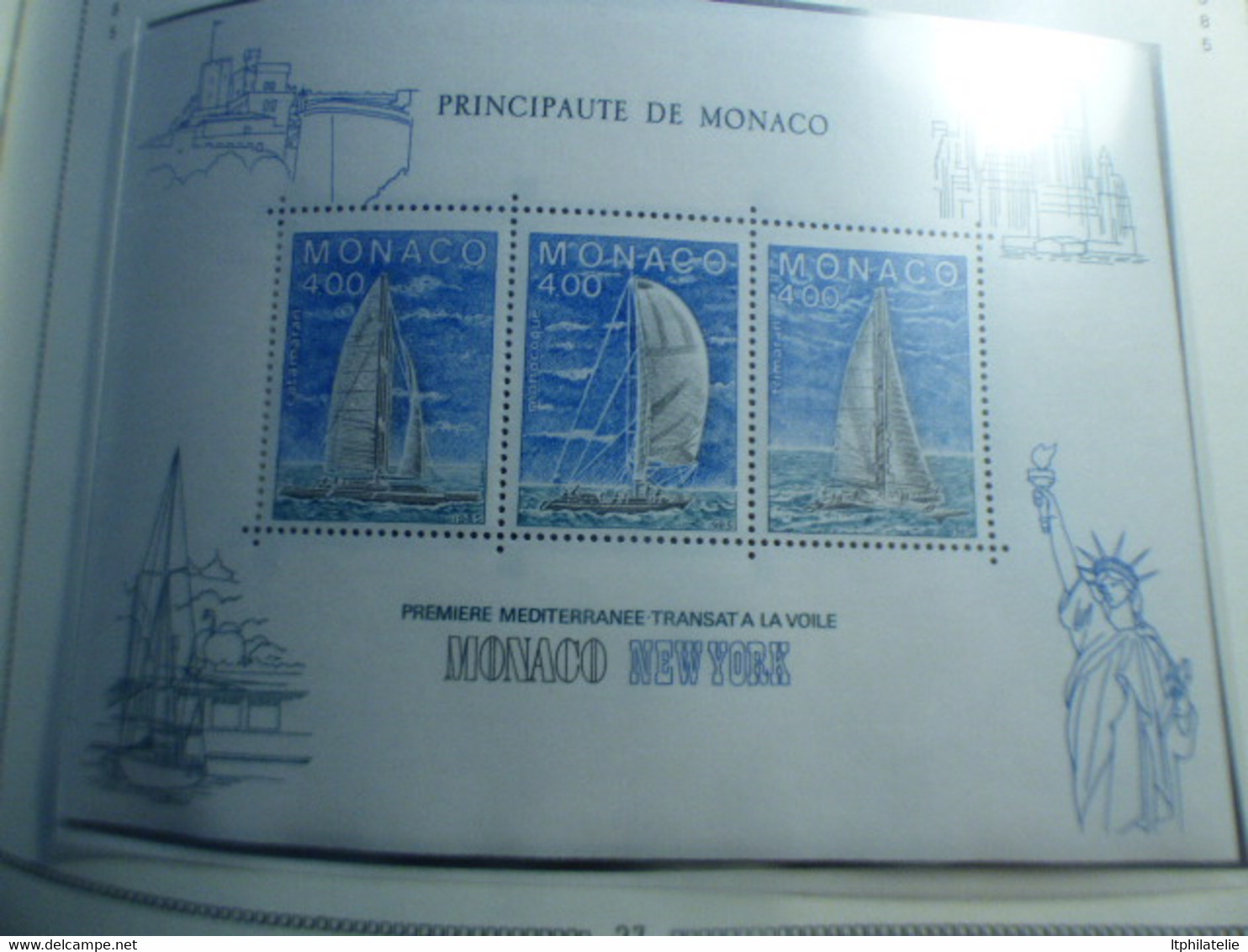 DESTOCKAGE MONACO BELLE COLLECTION ANNEES 1970-90 BEAUCOUP DE BLOCS TIMBRES NEUFS** PARFAIT ETAT