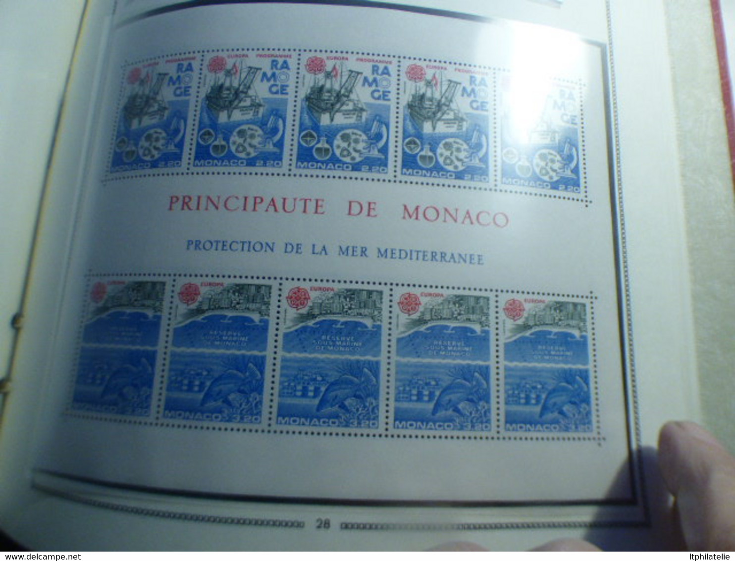 DESTOCKAGE MONACO BELLE COLLECTION ANNEES 1970-90 BEAUCOUP DE BLOCS TIMBRES NEUFS** PARFAIT ETAT