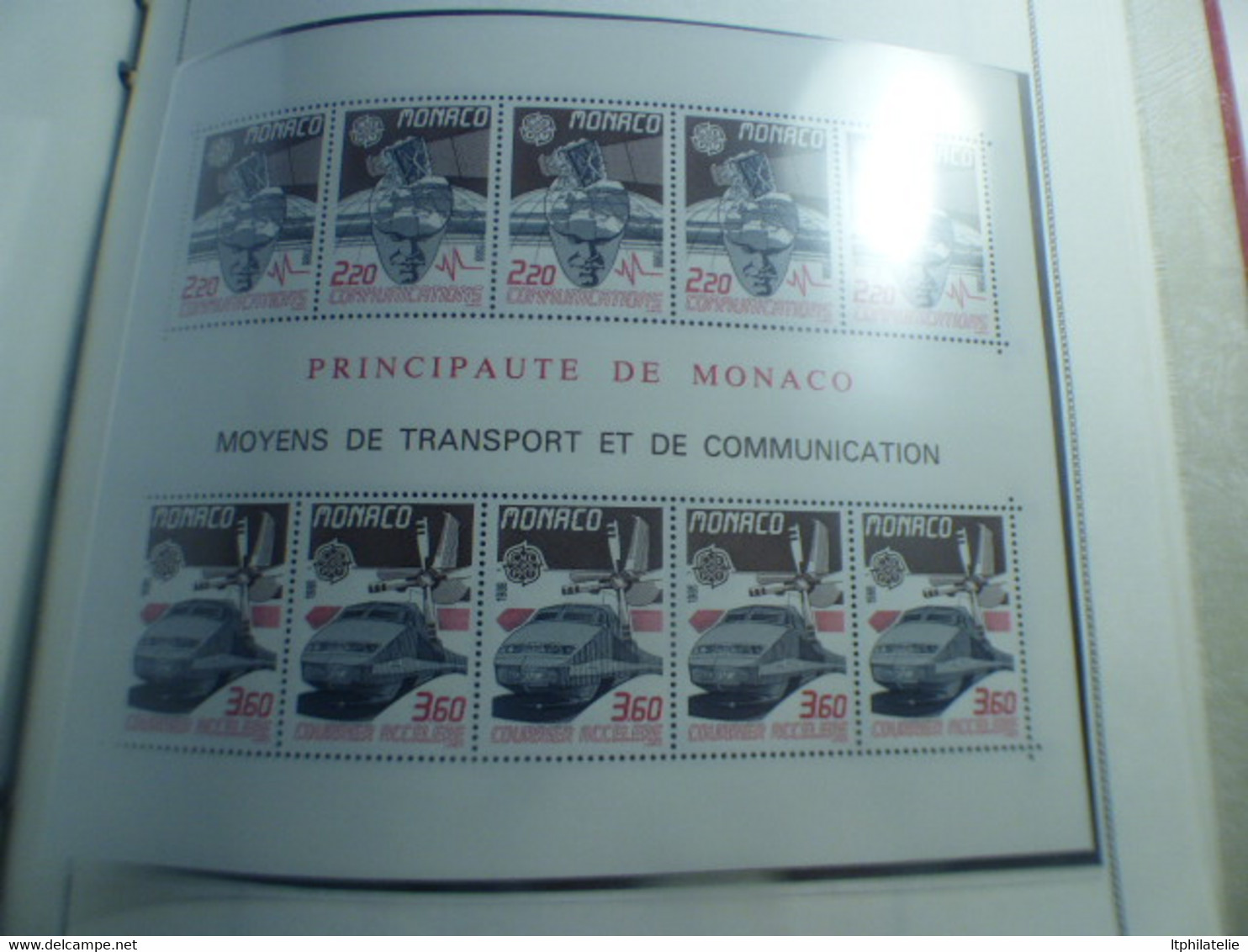 DESTOCKAGE MONACO BELLE COLLECTION ANNEES 1970-90 BEAUCOUP DE BLOCS TIMBRES NEUFS** PARFAIT ETAT