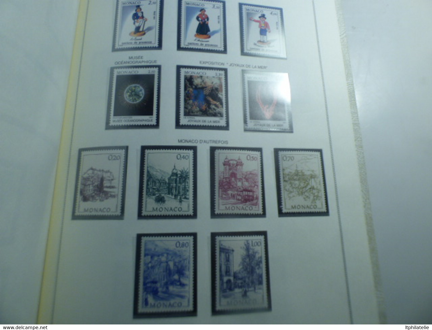 DESTOCKAGE MONACO BELLE COLLECTION ANNEES 1970-90 BEAUCOUP DE BLOCS TIMBRES NEUFS** PARFAIT ETAT