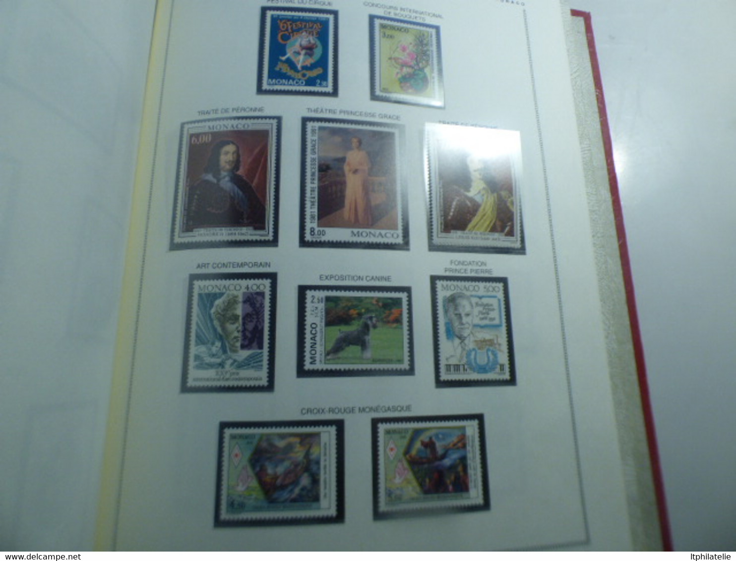 DESTOCKAGE MONACO BELLE COLLECTION ANNEES 1970-90 BEAUCOUP DE BLOCS TIMBRES NEUFS** PARFAIT ETAT