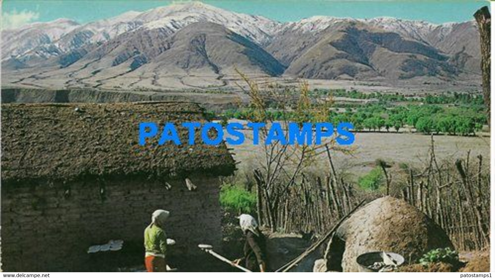 156245 ARGENTINA TUCUMAN TAFI DEL VALLE RANCHO TIPICO HORNEANDO ONLY FOR CUSTOMERS POSTAL POSTCARD - Paraguay