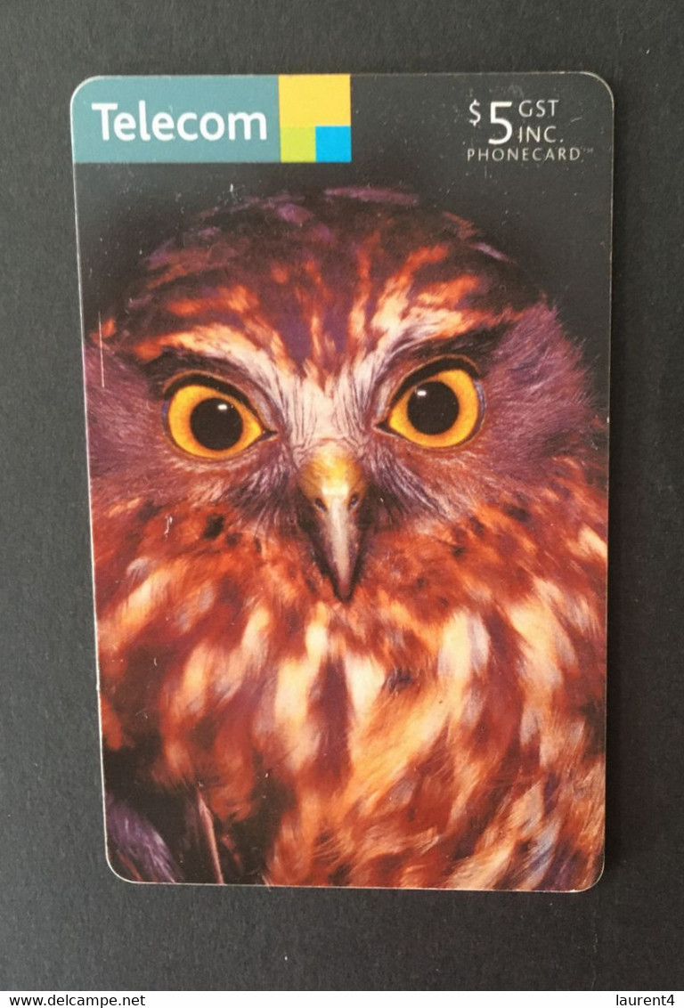 (MM 5) Telephone Card - Phonecard - Télécarte / Owls - Hiboux - Morepork - Eulenvögel