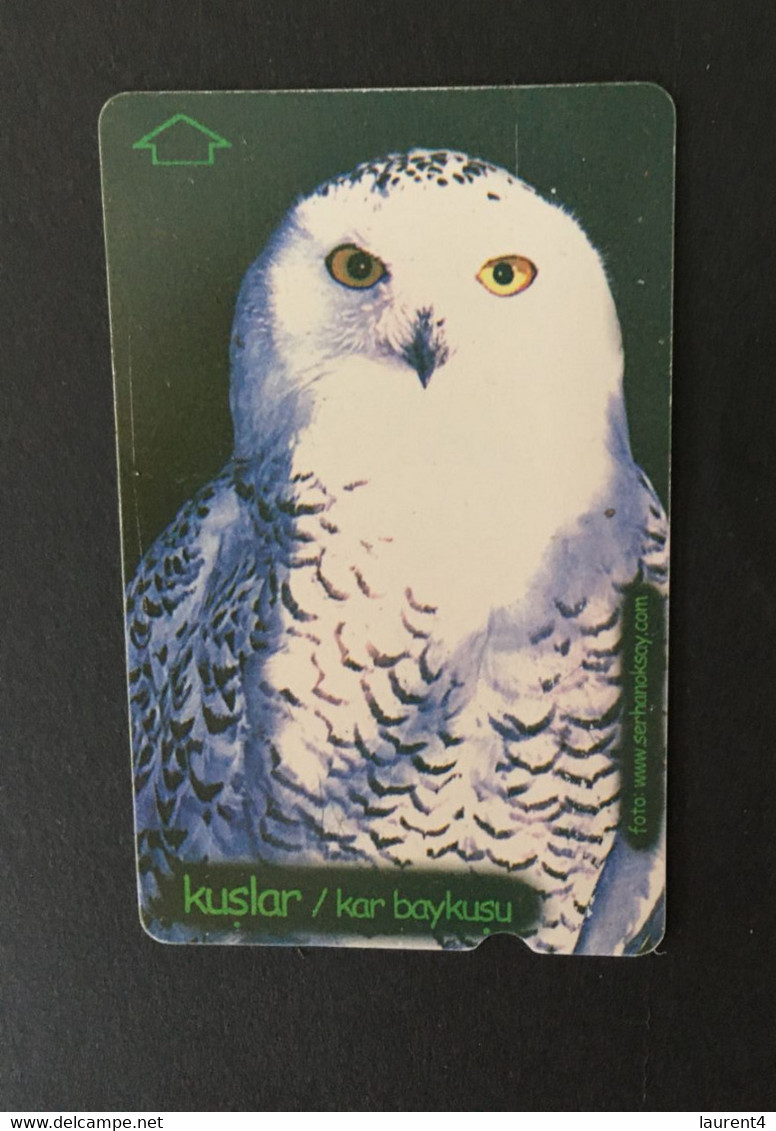 (MM 5) Telephone Card - Phonecard - Télécarte / Owls - Hiboux - (Turkey) - Uilen