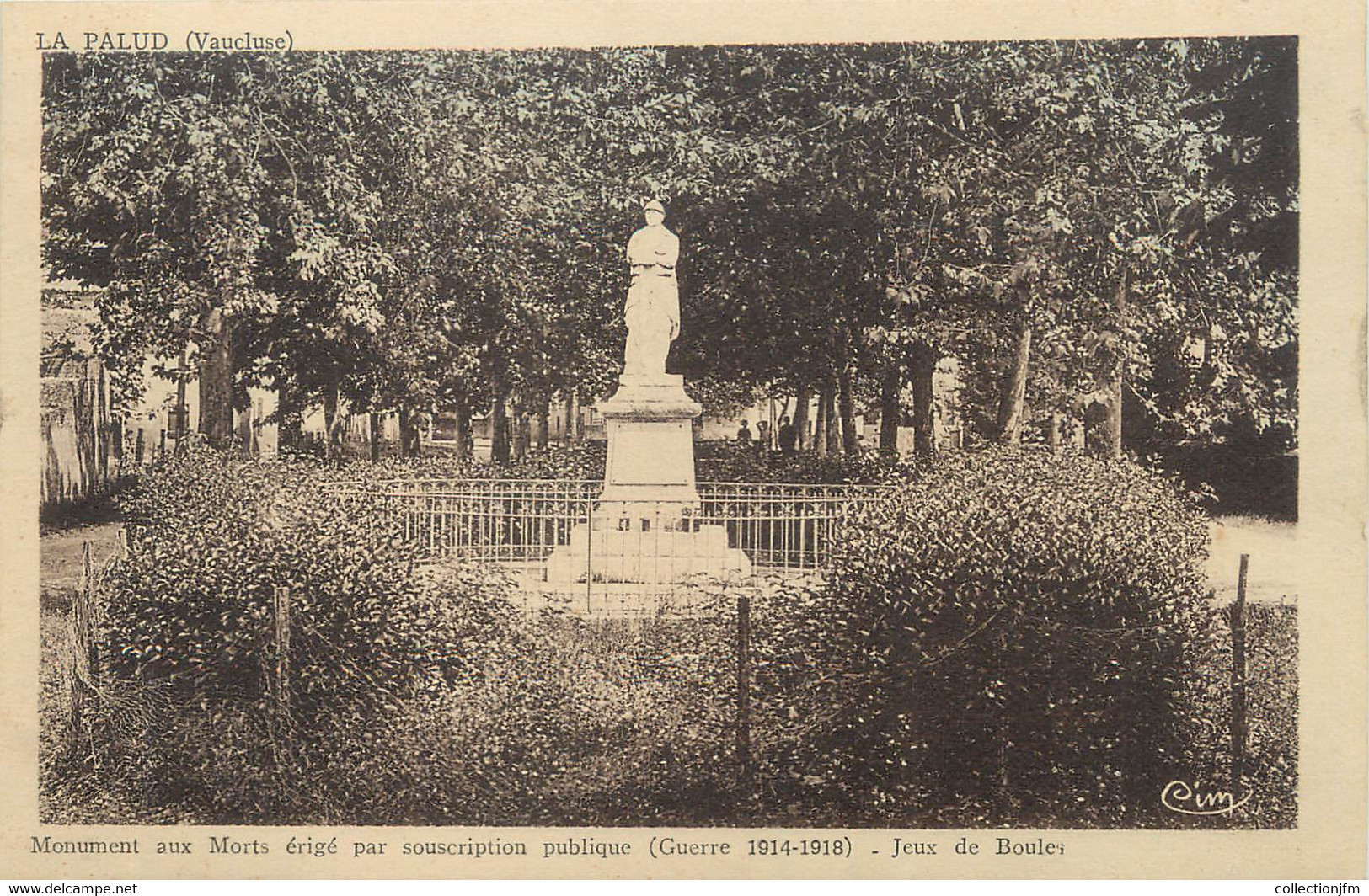 / CPA FRANCE 84 "La Palud, Monument Aux Morts" - Lapalud