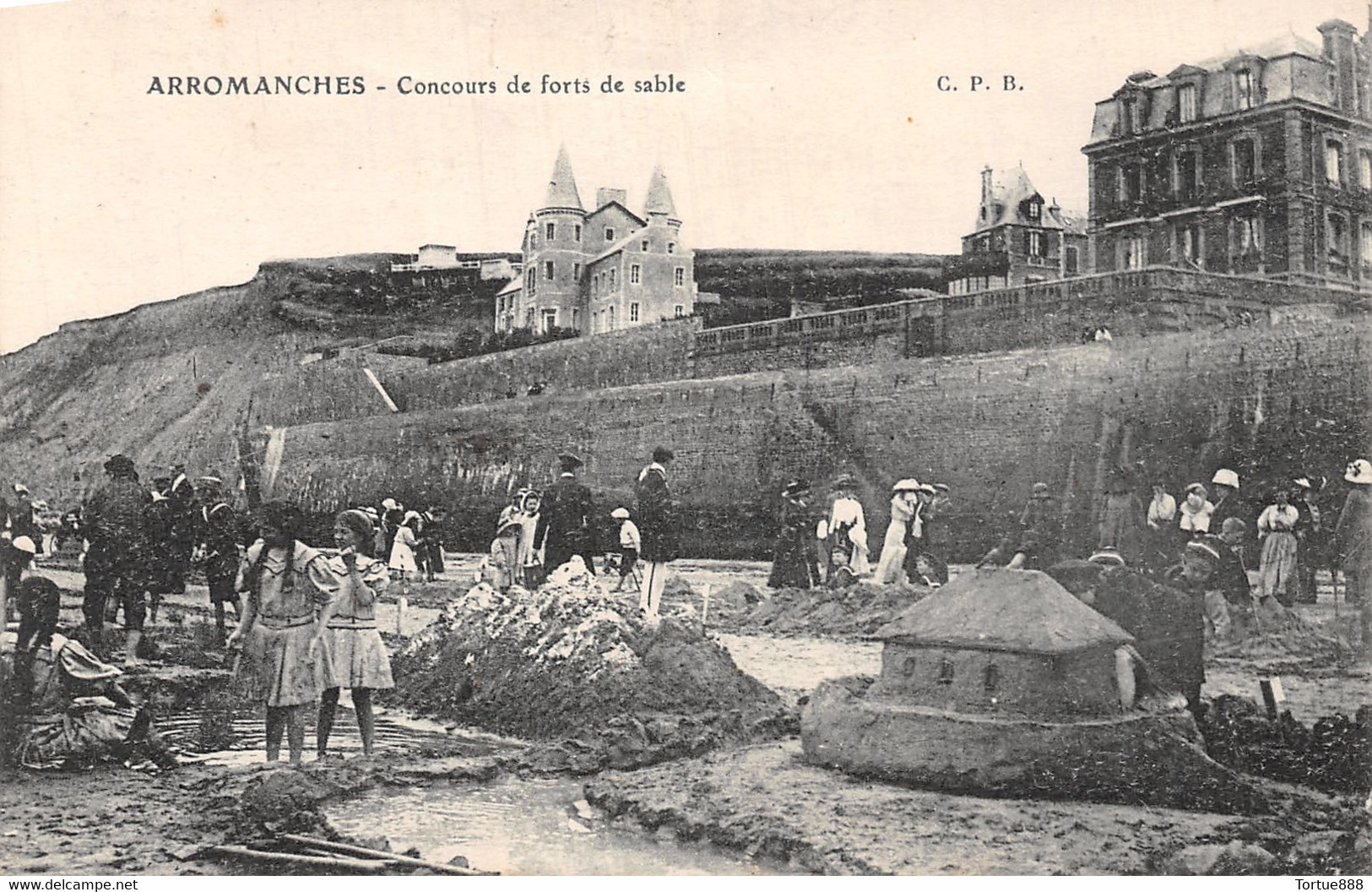 50  ARROMANCHES CONCOURS DE FORTS DE SABLE   42-0817 - Arromanches