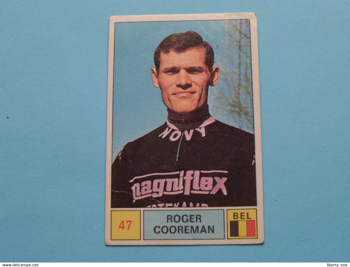 ROGER COOREMAN België ( Sprint 71 >  Nr. 47 ) - Figurine PANINI Modena ( 2 Scans ) ! - Cyclisme