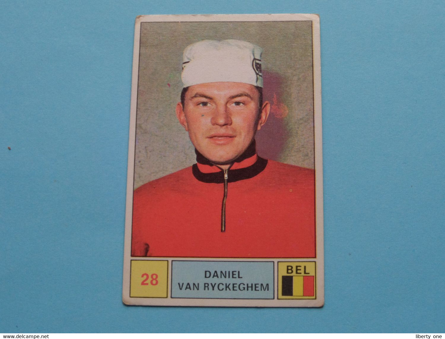 DANIEL VAN RYCKEGHEM België ( Sprint 71 >  Nr. 28 ) - Figurine PANINI Modena ( 2 Scans ) ! - Cyclisme