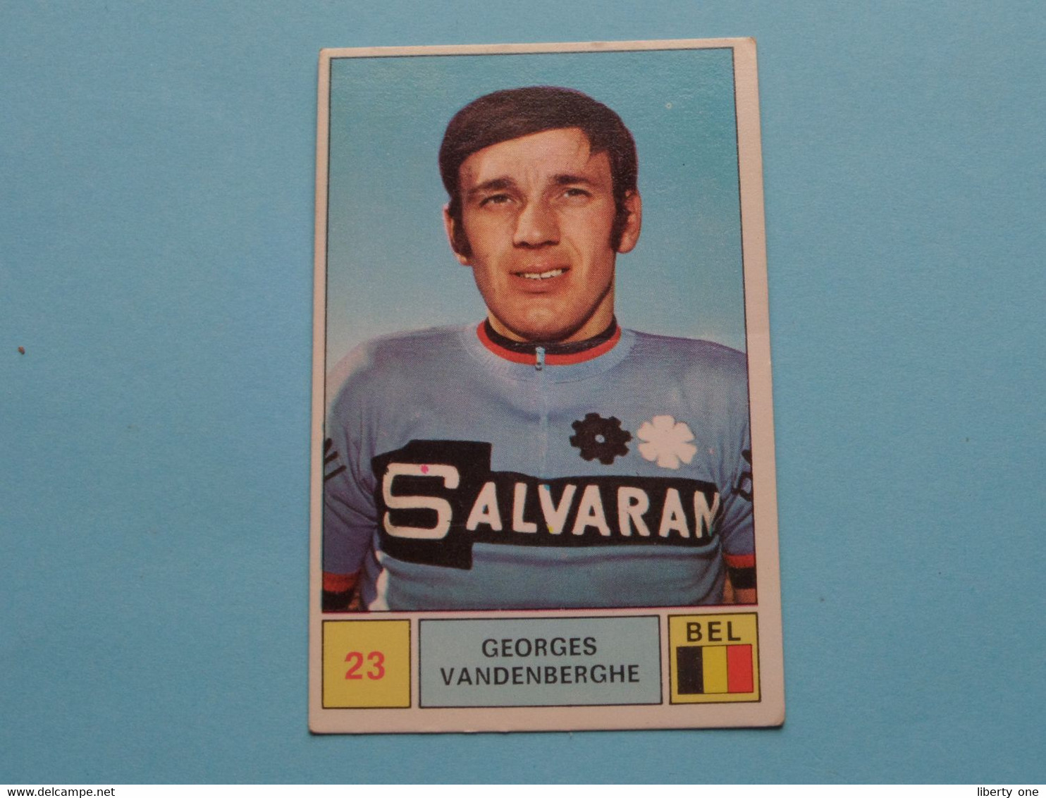 GEORGES VANDENBERGHE België ( Sprint 71 >  Nr. 23 ) - Figurine PANINI Modena ( 2 Scans ) ! - Cyclisme