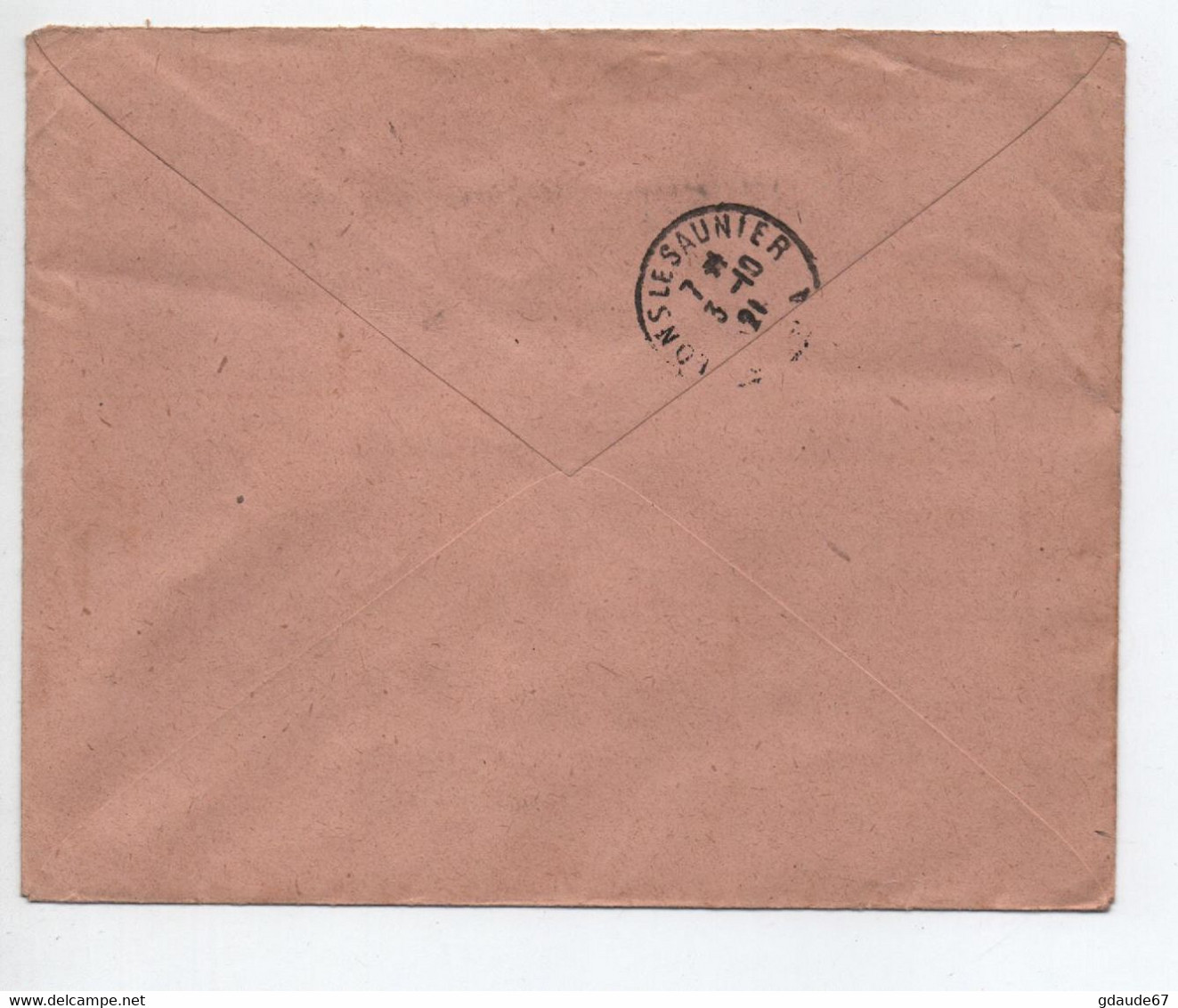 1921 - ENVELOPPE RECOMMANDEE De MARIANSKE LAZNE MARIENBAD Pour LONS LE SAUNIER (JURA) Avec 5 BLOC X5 - Storia Postale