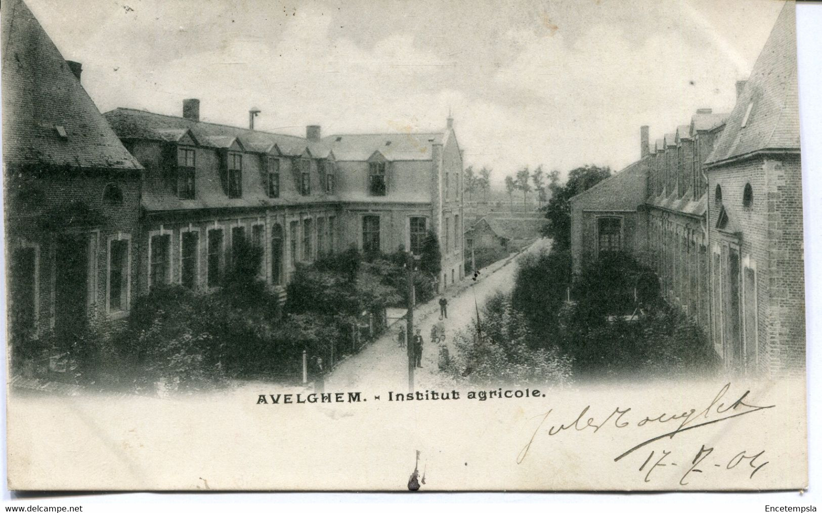 CPA - Carte Postale - Belgique - Avelghem - Institut Agricole - 1904 (AT16435) - Avelgem