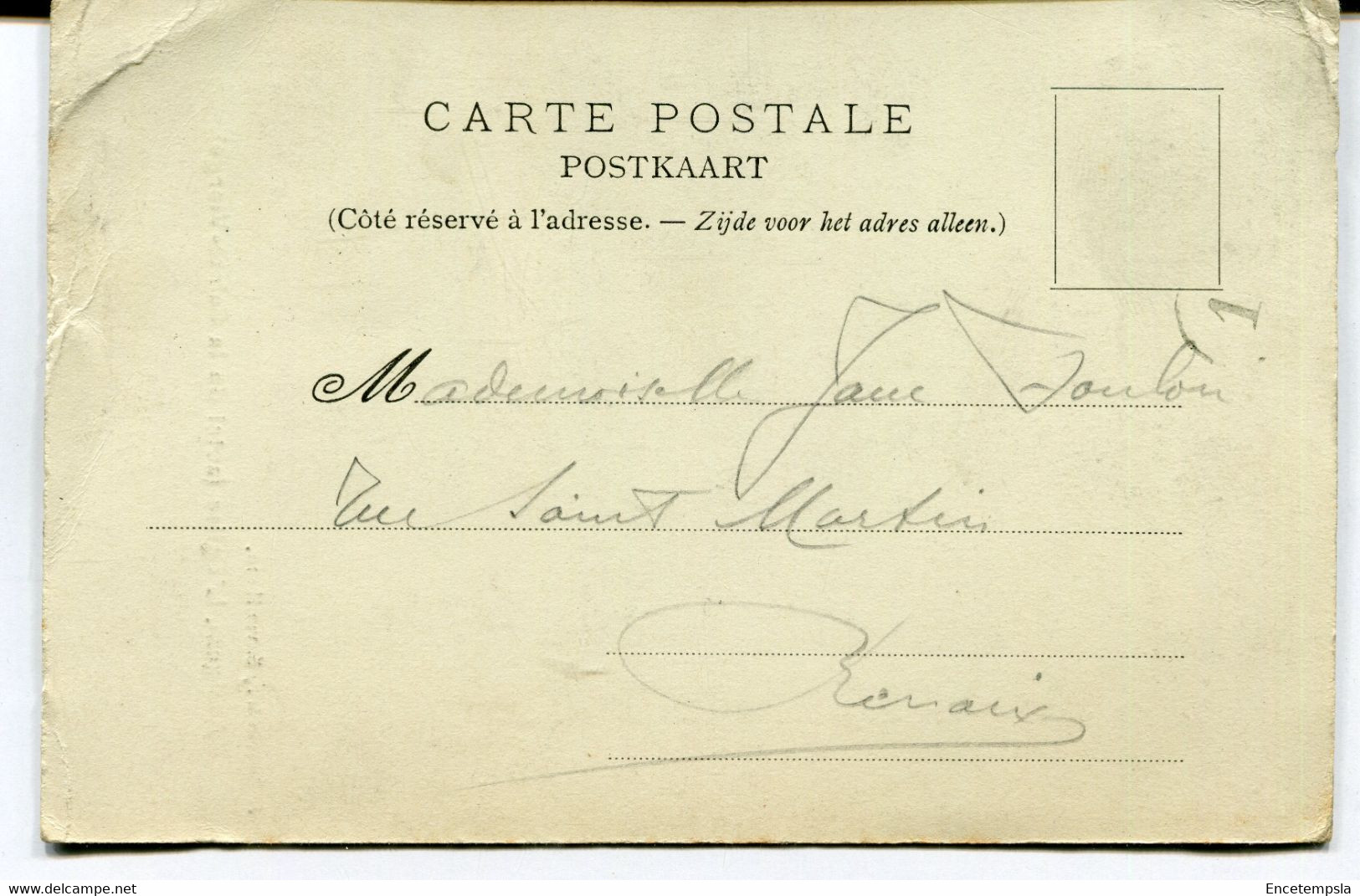 CPA - Carte Postale - Belgique - Avelgem - L'Eglise ( Autel De La Sainte Vierge ) - 1904 (AT16439) - Avelgem