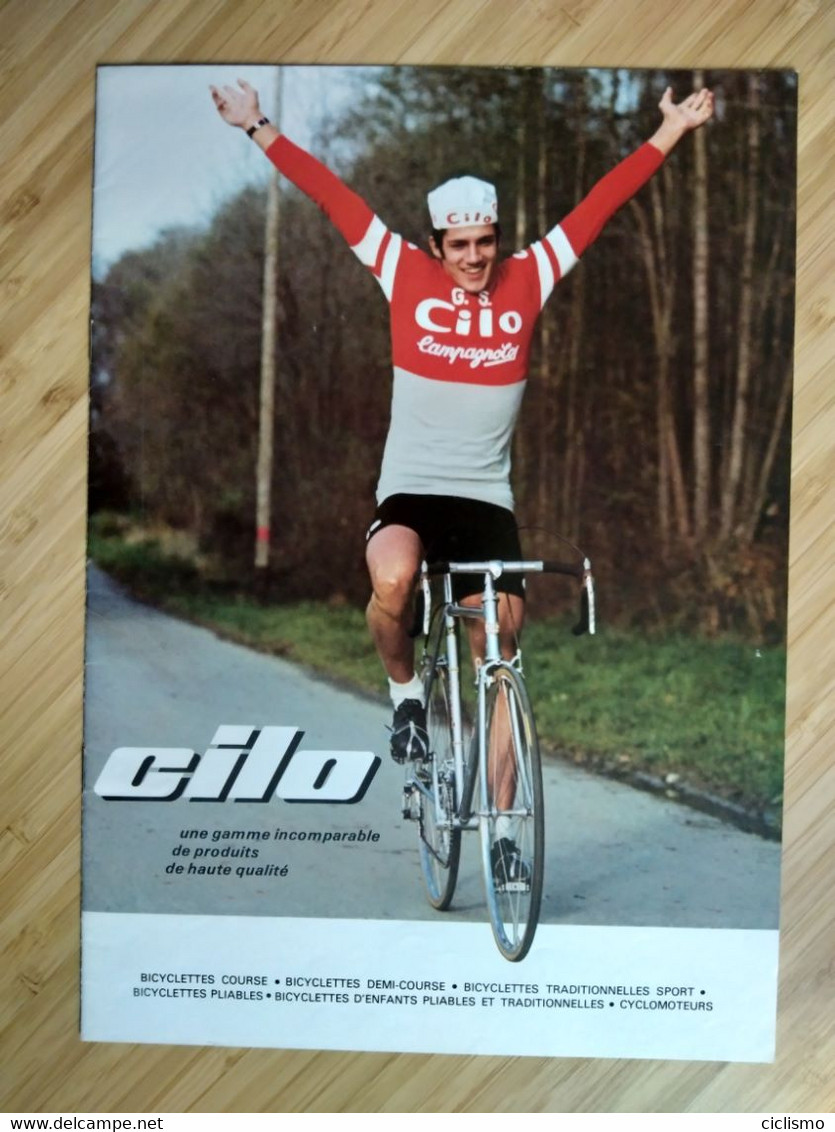 Cyclisme - Catalogue Cycles CILO Années 80  : En Couverture Serge DEMIERRE - Cycling