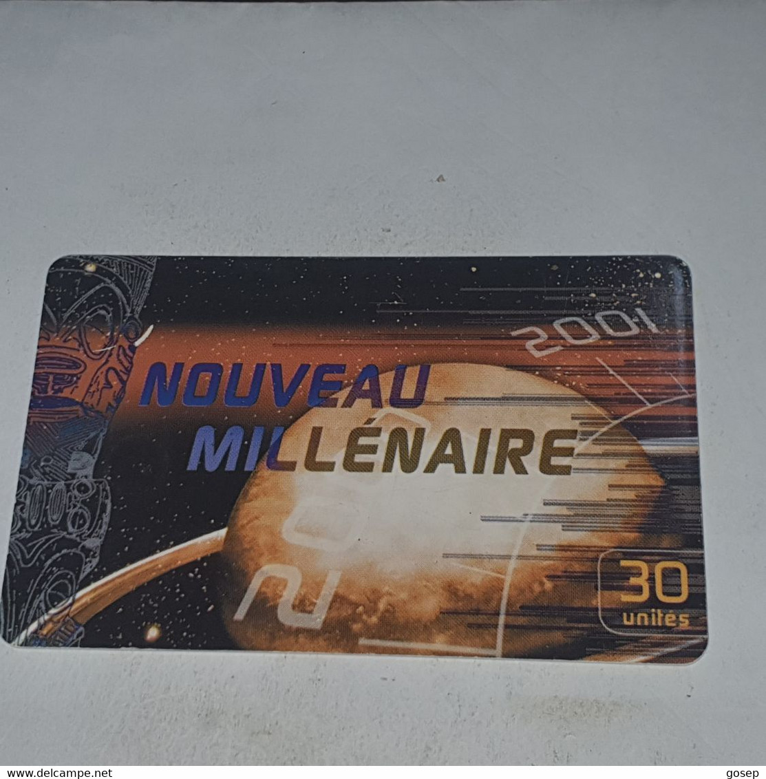 French Polynesia-(FP108)nouveau Uranus-(18)(A0010020129)-(30units)-(tirage-100.000)-used Card+1card Prepiad Free - Polynésie Française