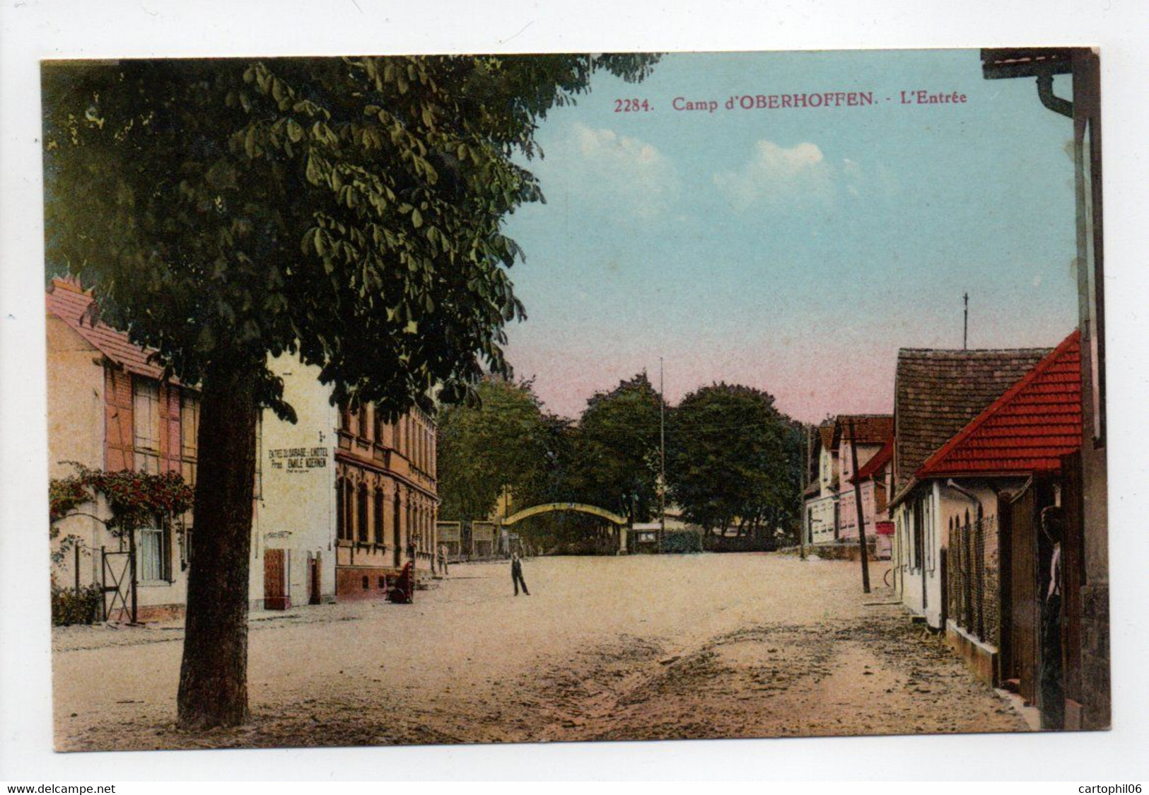 - CPA Camp D'OBERHOFFEN (67) - L'Entrée 1936 - Edition Kalhetter 2284 - - Sonstige & Ohne Zuordnung