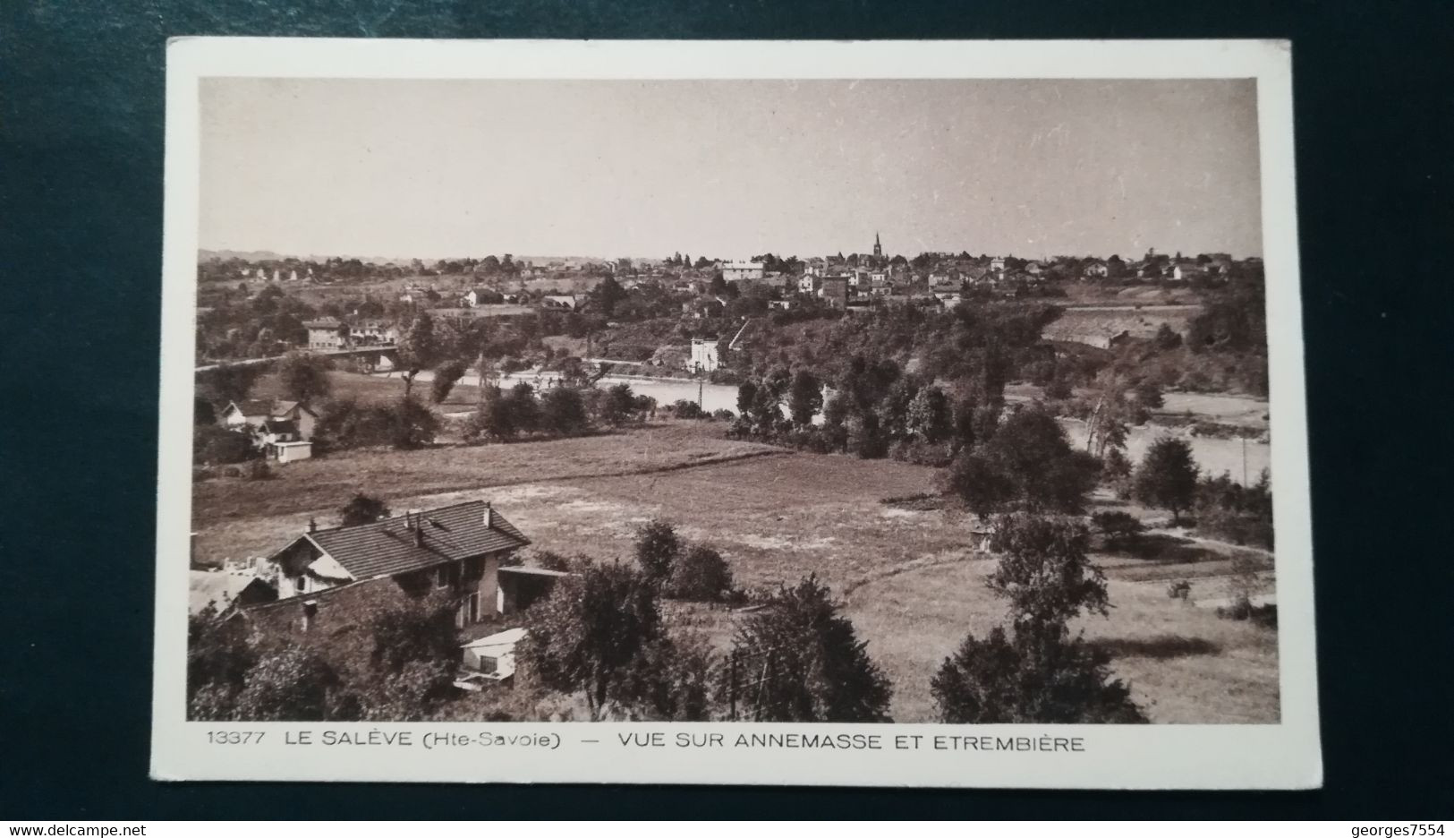 74 - LE SALEVE - VUE SUR ANNEMASSE ET ETREMBIERE - Annemasse