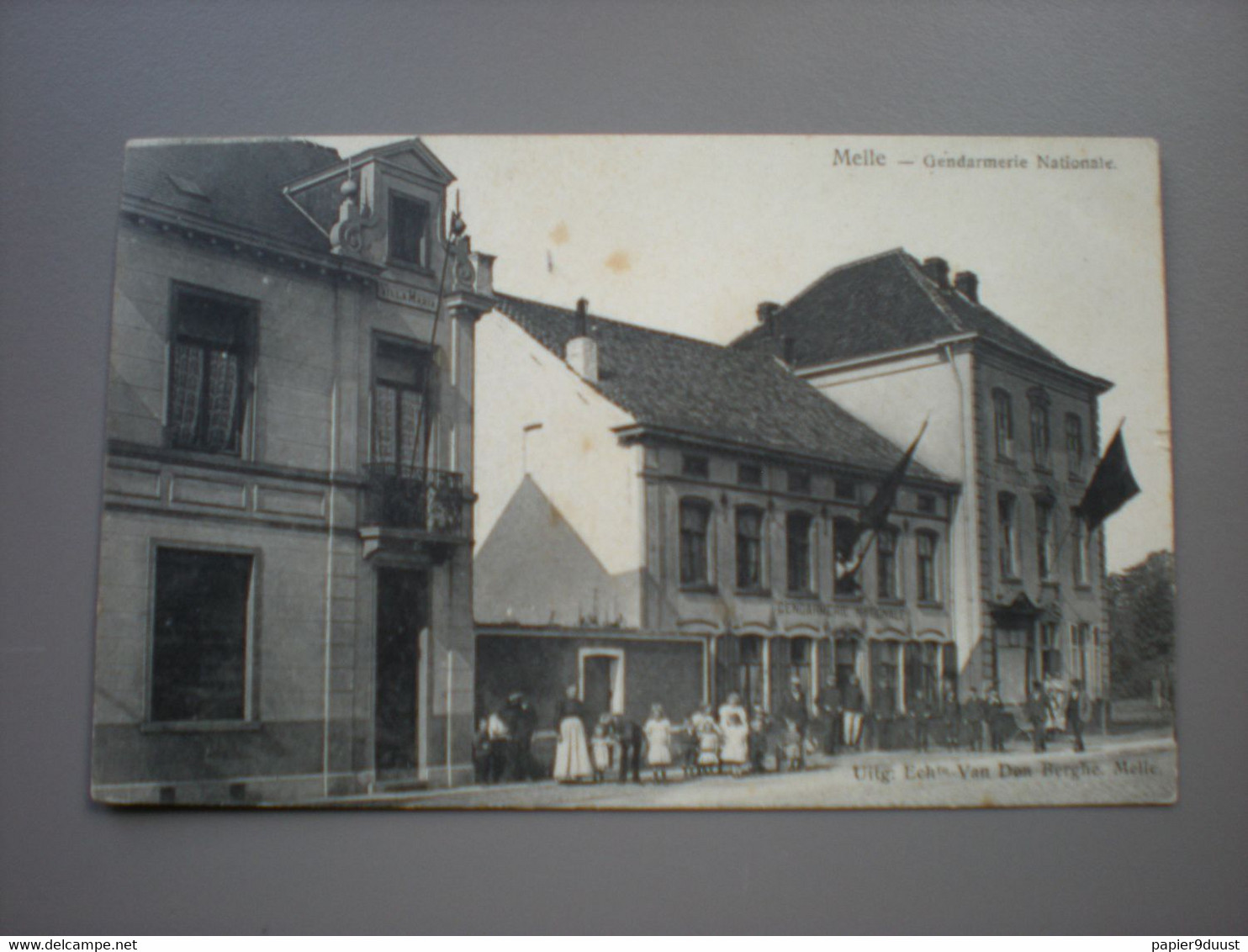 MELLE 1908 - GENDARMERIE NATIONALE - UITG. ECHTE VAN DEN BERGHE - Melle