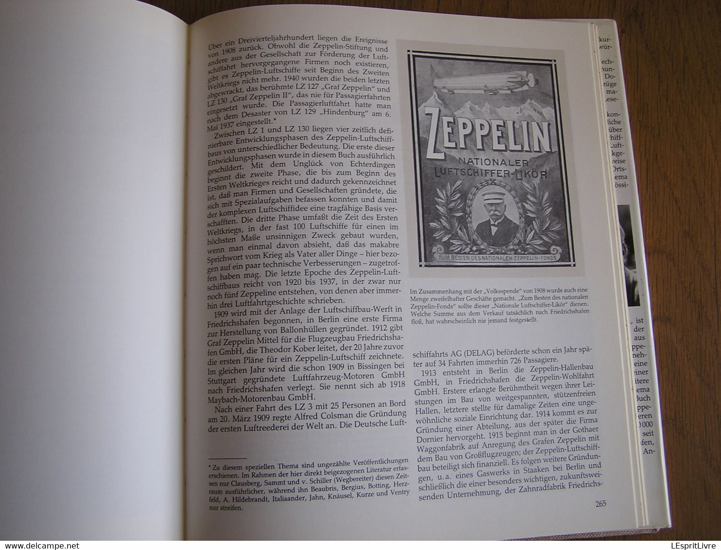 LZ1 Der eerste ZEPPELIN Geschichte Einer Idee 1874 1908 Aviation Aéronautique Dirigeables Ballon Dirigeables Allemagne