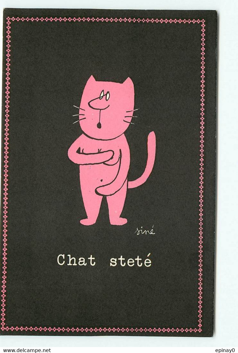 ILLUSTRATEUR - SINE - Cat - Chat Steté - Sine