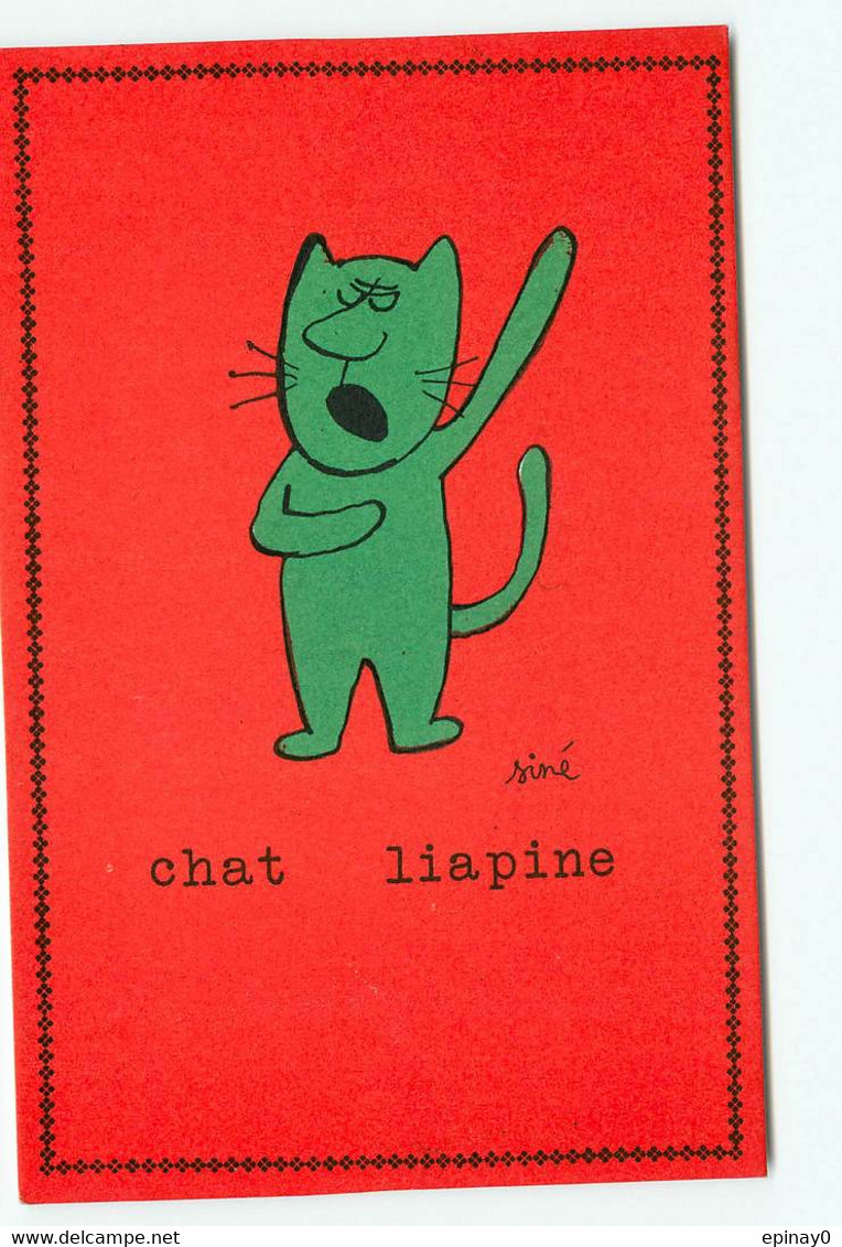 ILLUSTRATEUR - SINE - Cat - Chat Liapine - Sine
