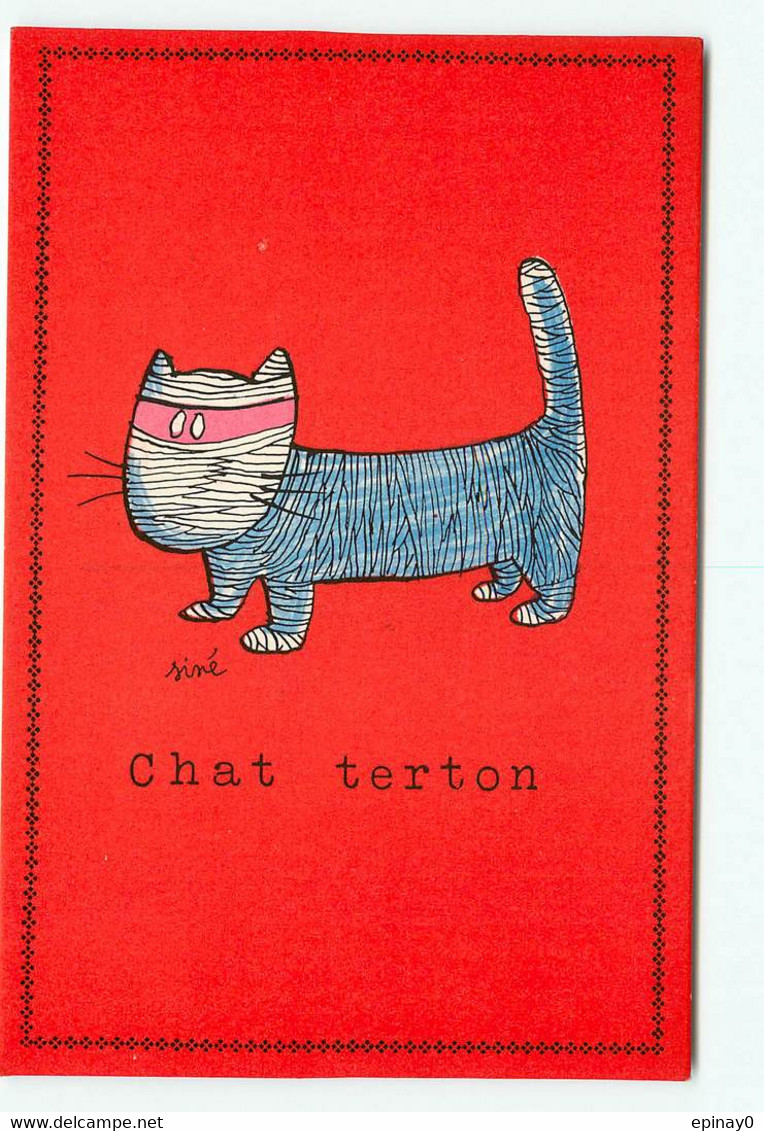 ILLUSTRATEUR - SINE - Cat - Chat Terton - Sine