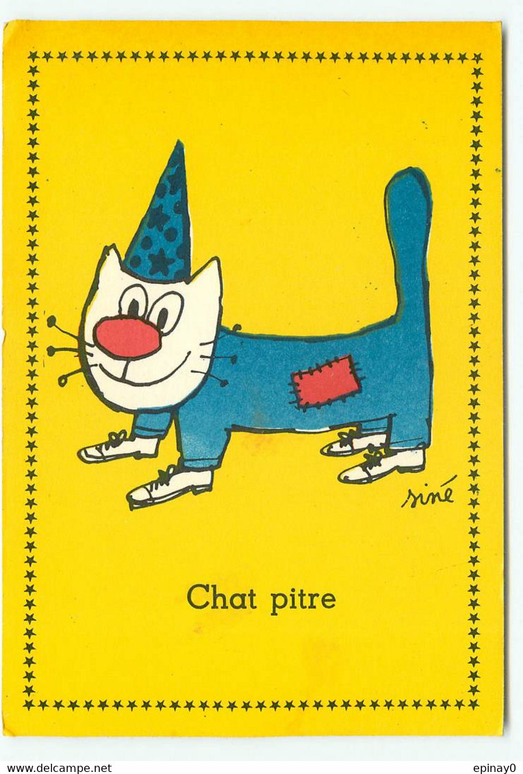ILLUSTRATEUR - SINE - Cat - Chat Pitre - Sine