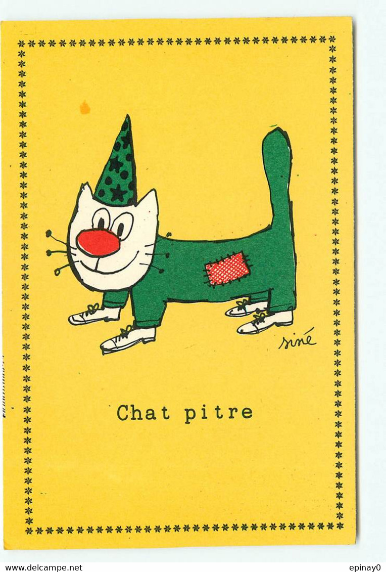 ILLUSTRATEUR - SINE - Cat - Chat Pitre - Sine