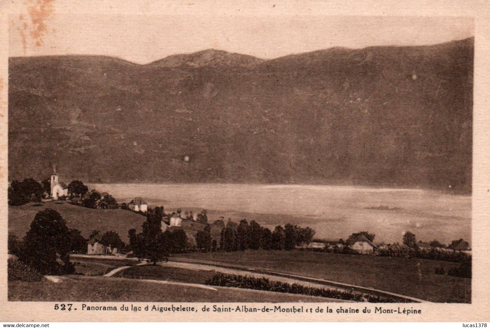 73 Panorama Du Lac D'Aiguebelette, De Saint Alban De Montbel Et La Chaine Du Mont Lepine - Aiguebelle