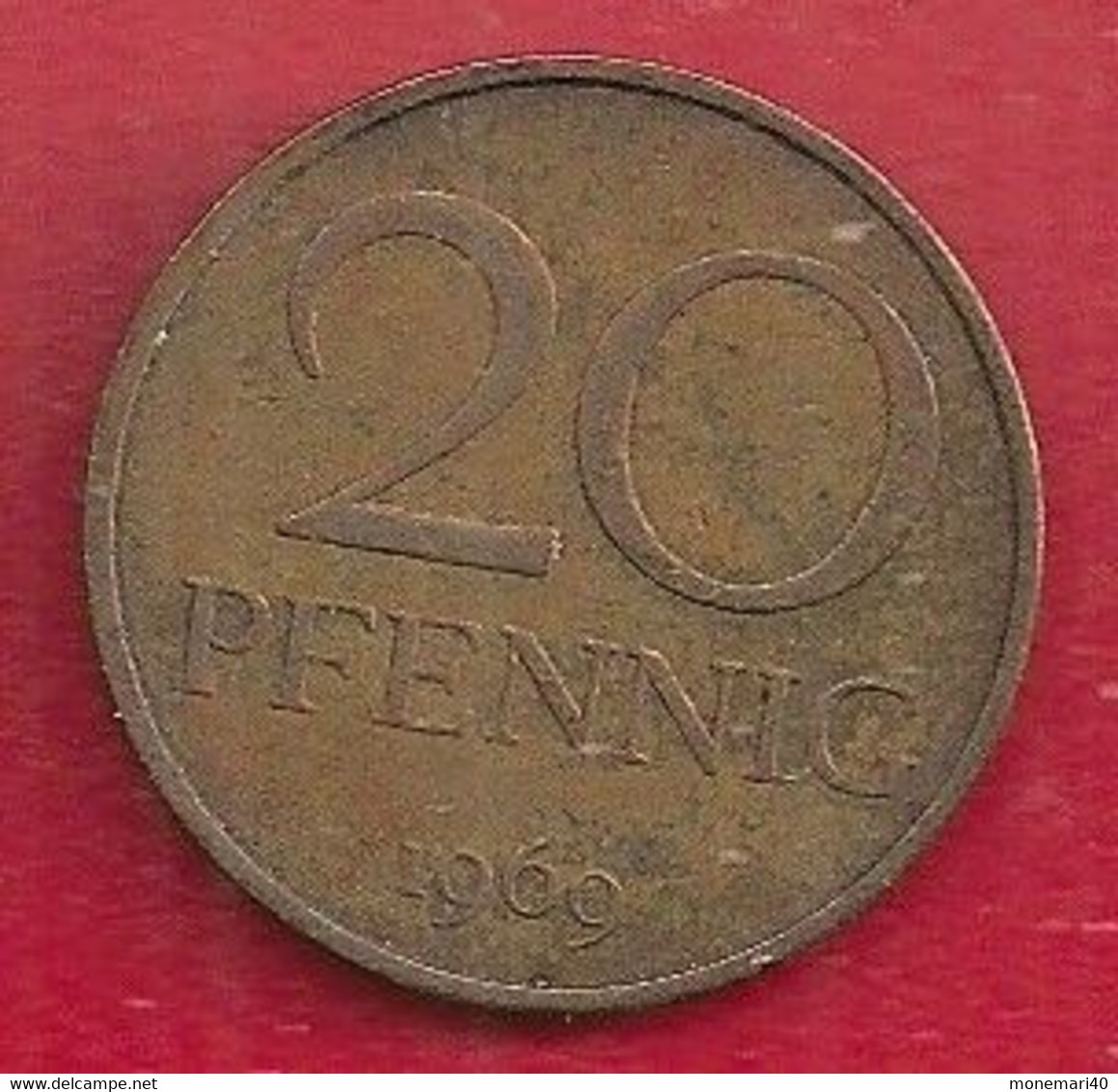 ALLEMAGNE 20 PFENNIG 1960 - 20 Pfennig