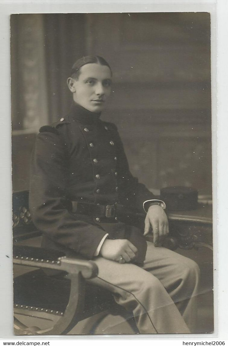 Carte Photo De Stern Bruxelles  Militaire Belge - Uniformen