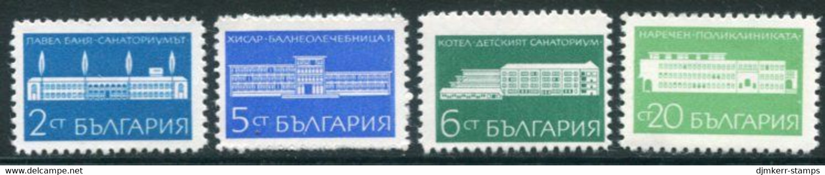 BULGARIA 1969 Sanatoria MNH / **.  Michel 1965-68 - Ungebraucht