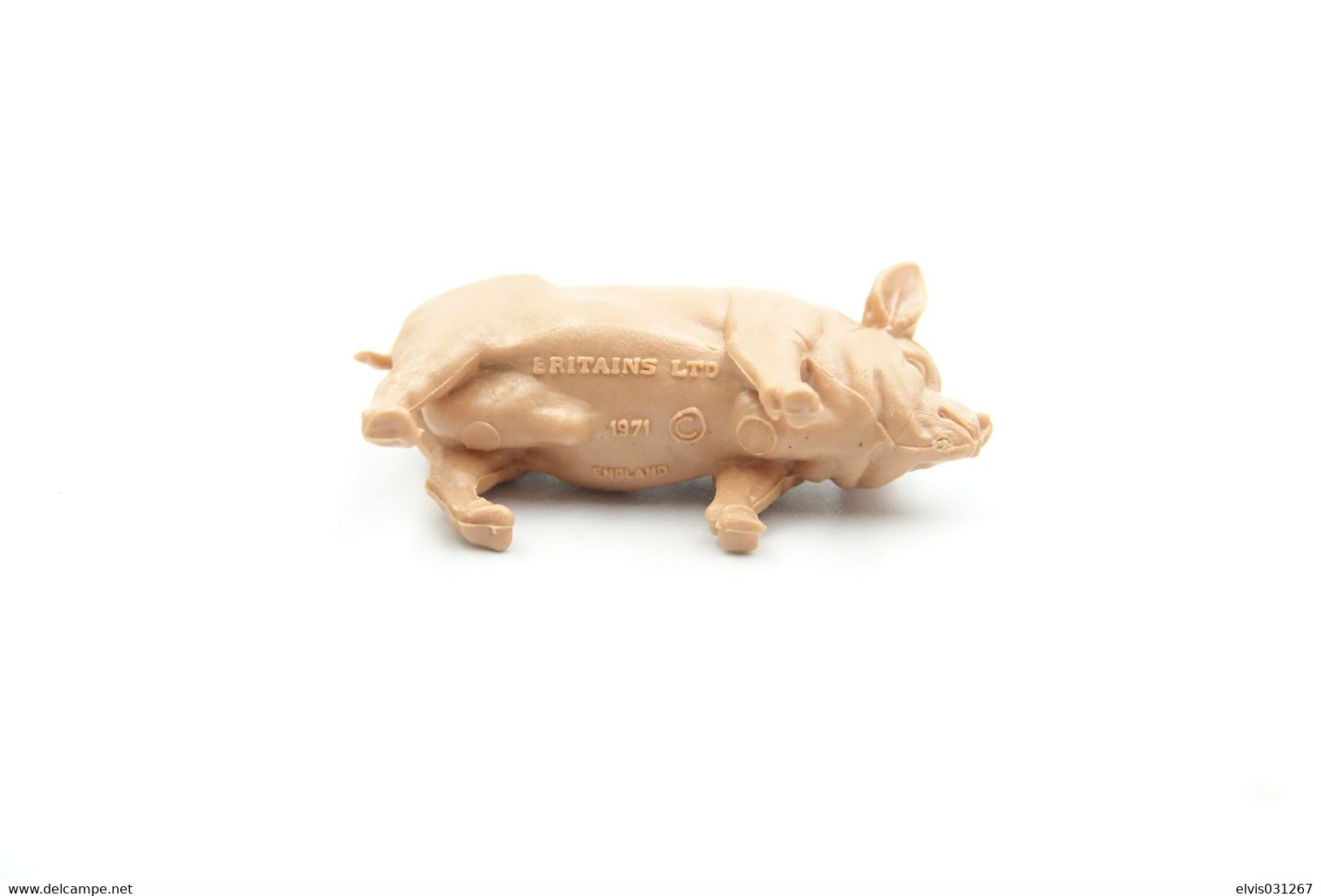 Britains Ltd, Deetail : ANIMALS : PIG, Made In England, LTD 1979 *** - Britains