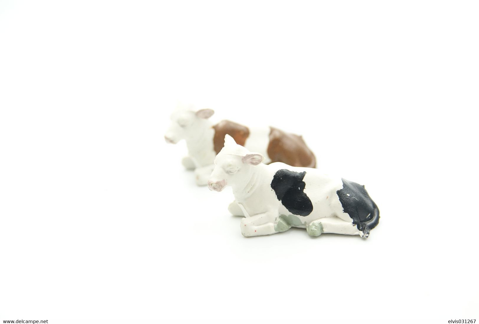 Britains Ltd, Deetail : ANIMALS : COW Lot Of 2 , Made In England, LTD 1979 *** - Britains