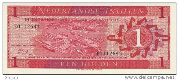 NETHERLANDS ANTILLES P. 20a 1 G 1970 UNC - Netherlands Antilles (...-1986)