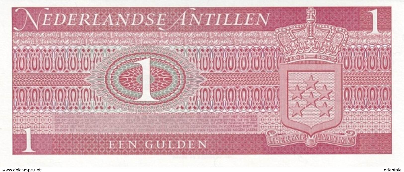 NETHERLANDS ANTILLES P. 20a 1 G 1970 UNC - Netherlands Antilles (...-1986)