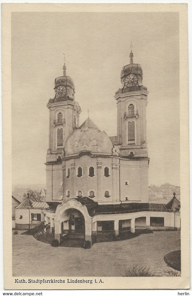 ALLEMAGNE - Bavière - Lindenberg-im Allgau - Stadtpfarrkirche - TBE - Lindenberg I. Allg.