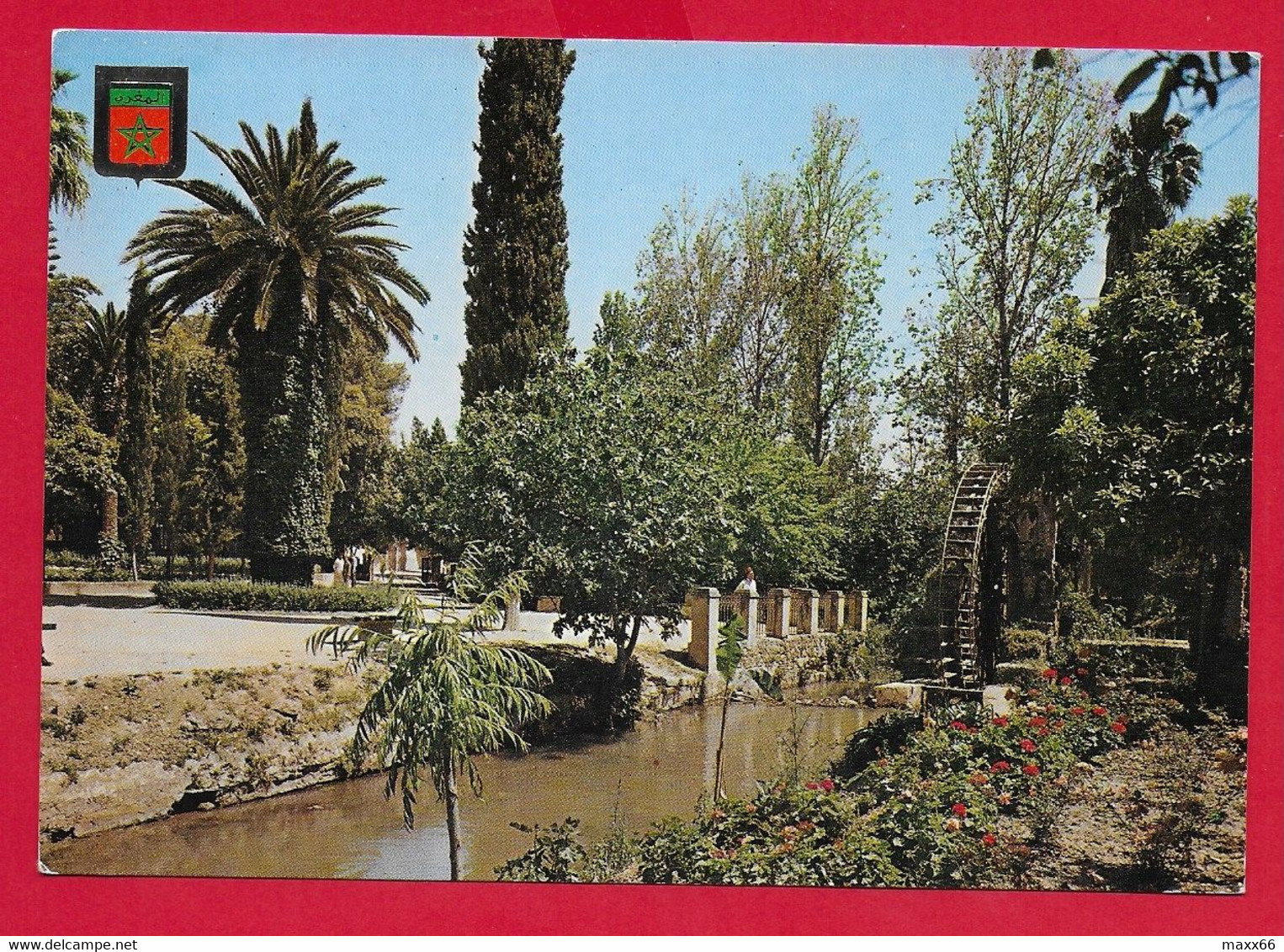 CARTOLINA VG MAROCCO - FES - Jardin De Boujeloud - 10 X 15 - 19?? - Fez (Fès)