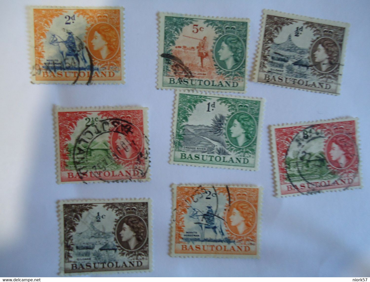 BASUTOLAND  USED  STAMPS   QUEEN - Autres & Non Classés