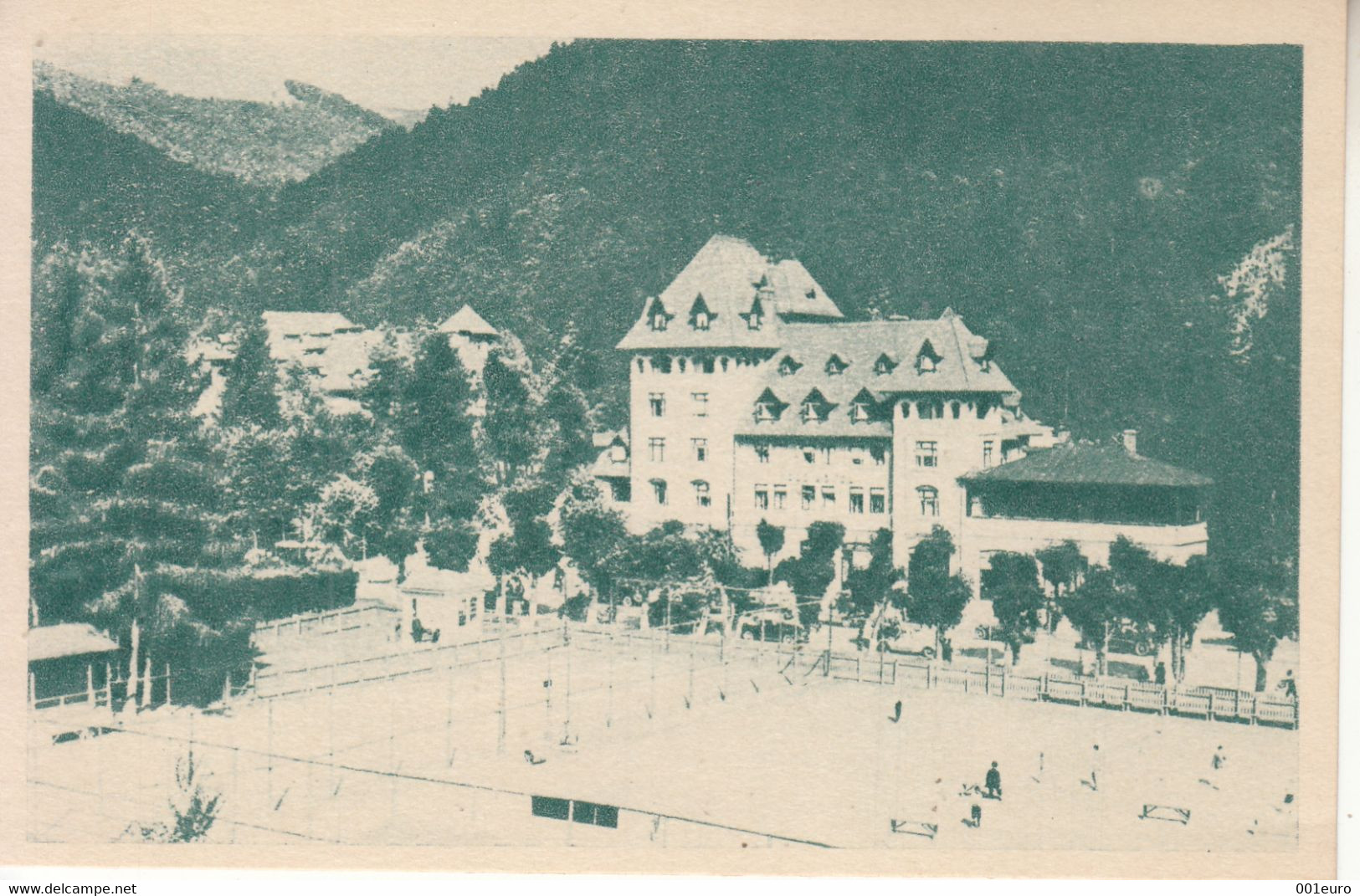 ROMANIA 1950': SINAIA , SPORT FIELD (TENNIS?), Unused Prepaid Stationery Card - Registered Sending! Envoi Enregistre! - Enteros Postales