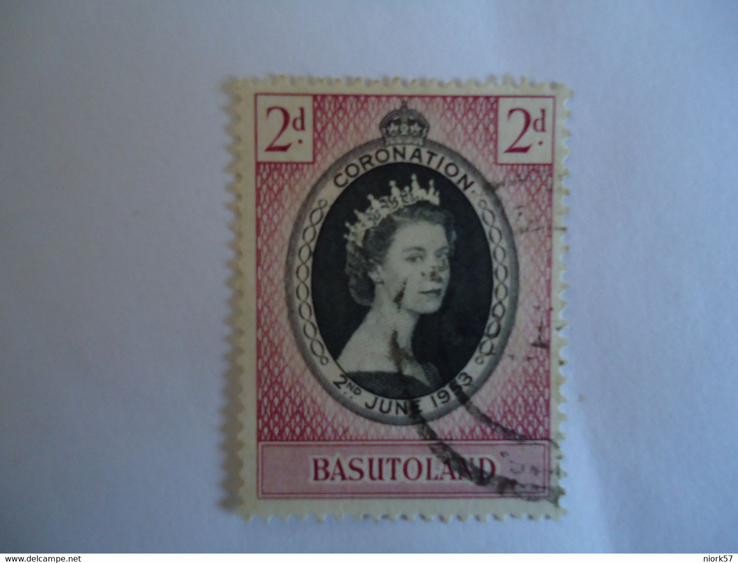 BASUTOLAND  USED  STAMPS  CORONATION - Other & Unclassified