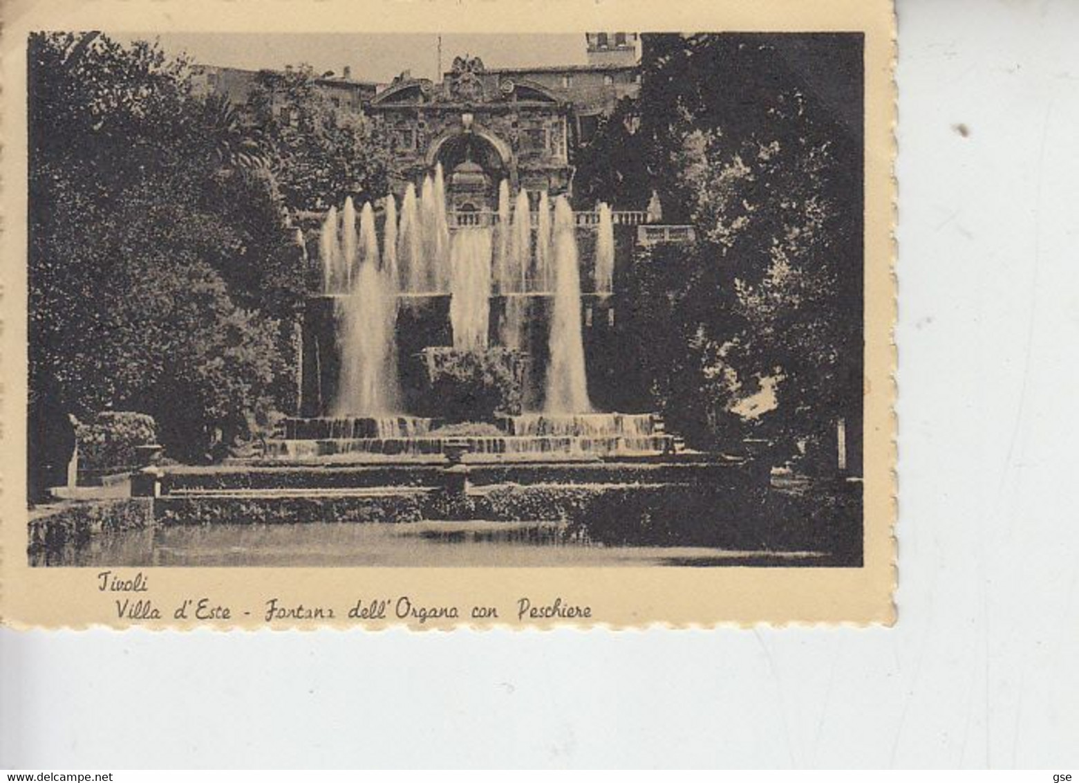 TIVOLI  1952 -  Villa D'Este -.- - Parcs & Jardins