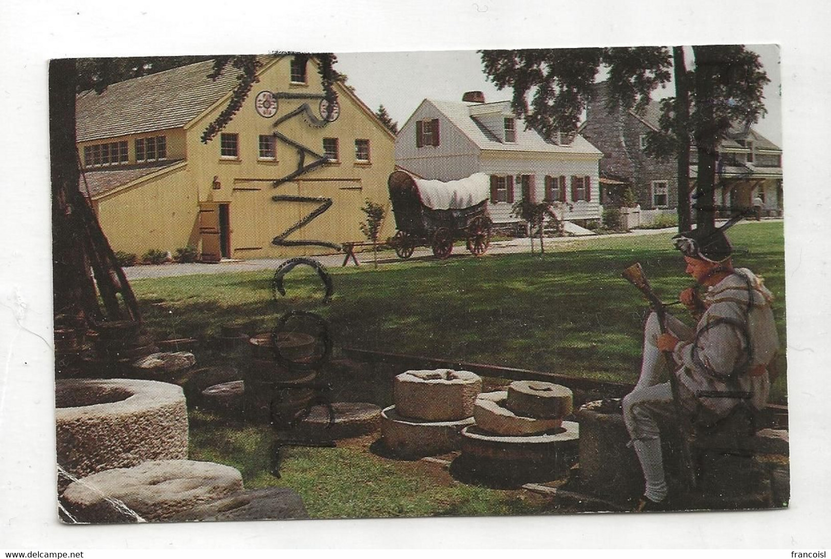 Etats-Unis. Pennsylvanie. Ferme Musée.  1970 - Lancaster