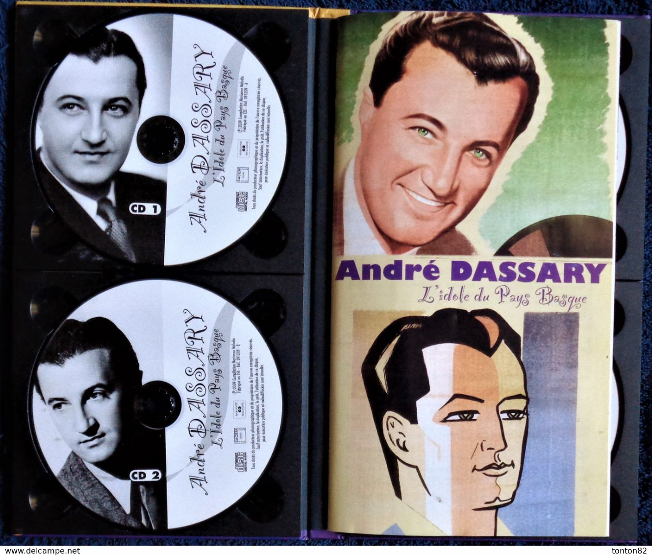 André Dassary - L'Idole Du Pays Basque - Coffret 4 CD - 96 Titres . - DVD Musicales