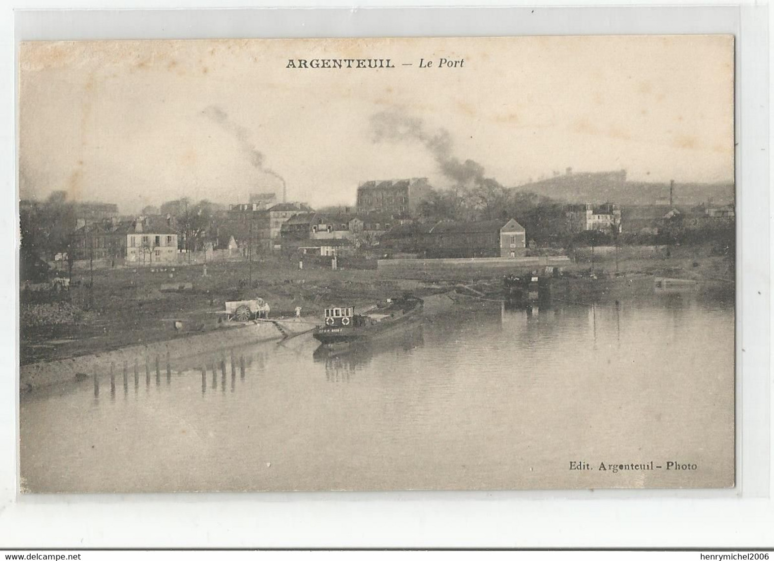 95 Argenteil Le Port Péniche - Argenteuil