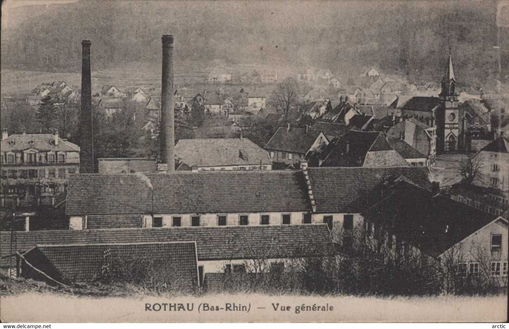 ROTHAU Vue Générale ( Usine 1er Plan ) - Rothau