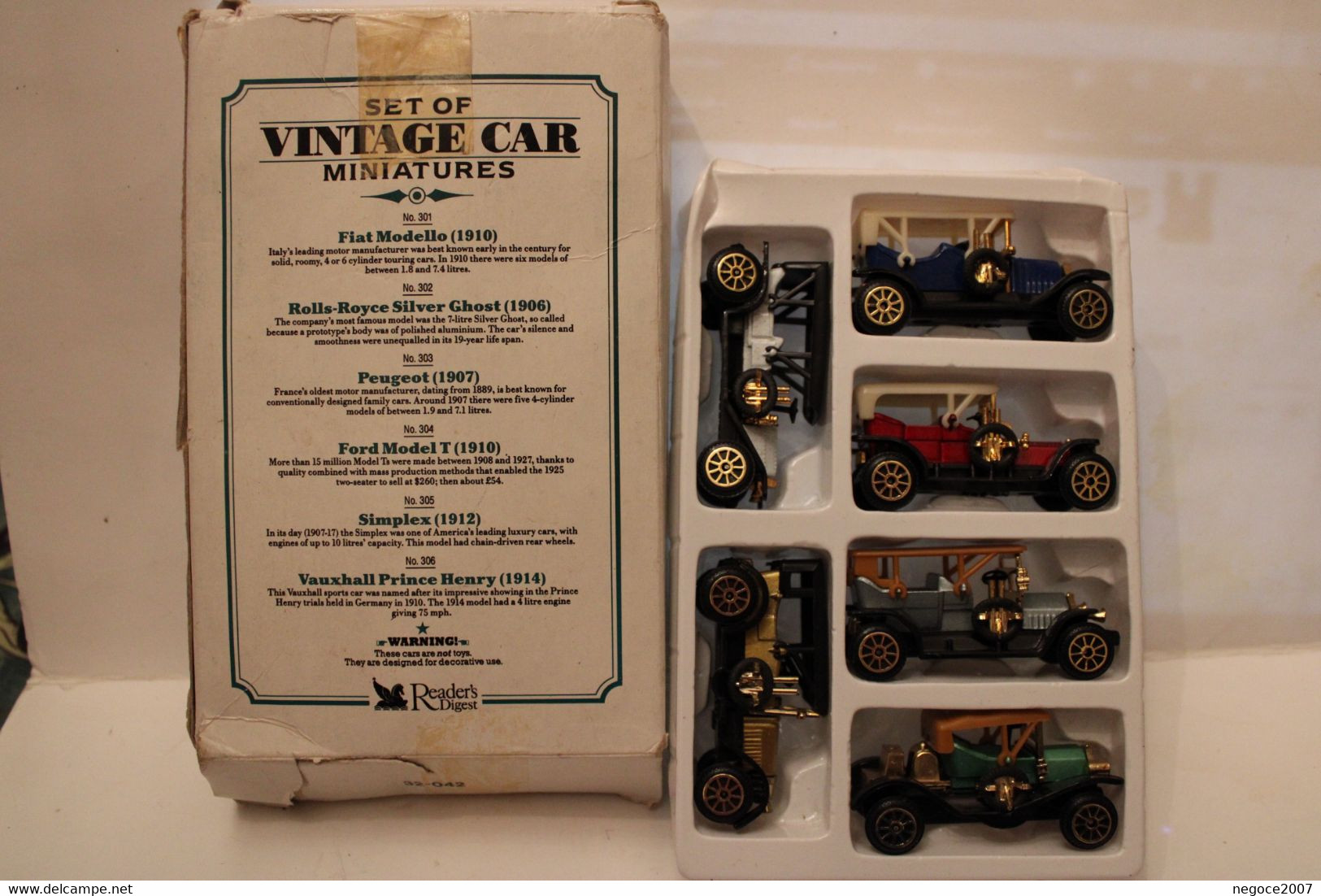 Coffret Complet Vintage De Miniatures Au 1/87éme De Chez Reader's Digest - Massstab 1:87